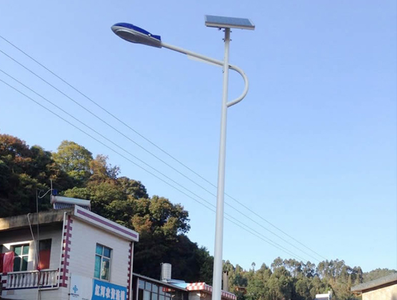 Project of rural solar street light in Beijing China