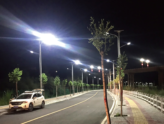 The project in Tongren County, Qinghai Province