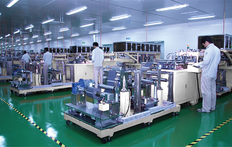 Lithium battery production workshop