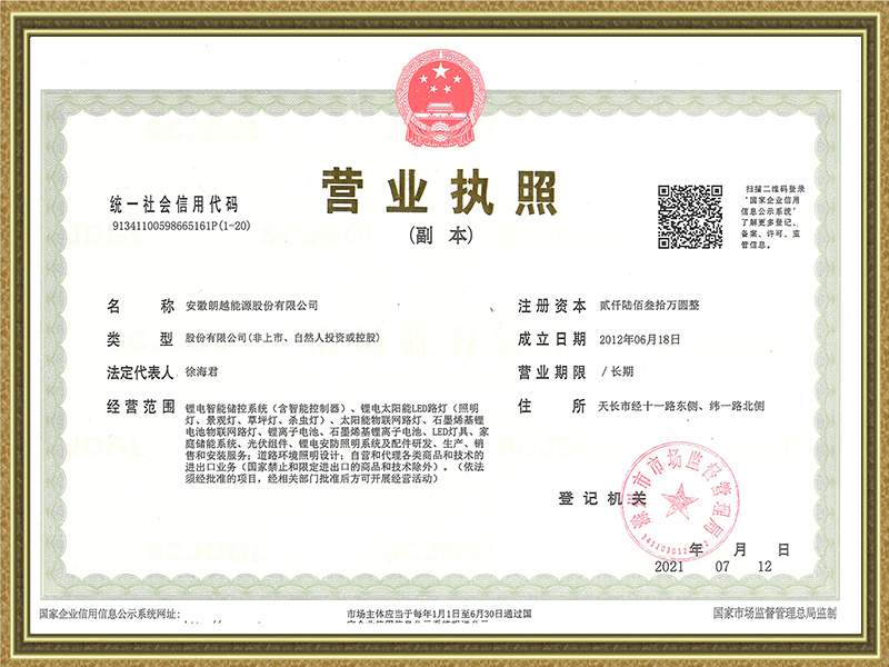 Business license